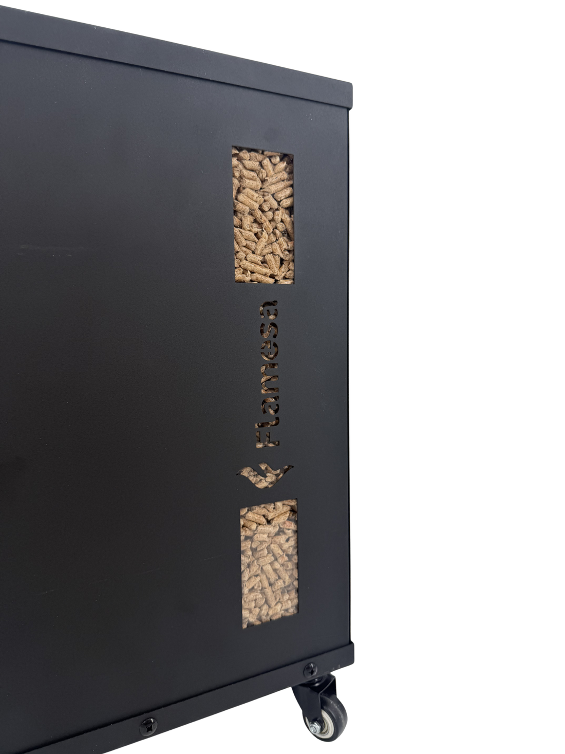 Mobile Pellet Storage Bin | Flamesa®