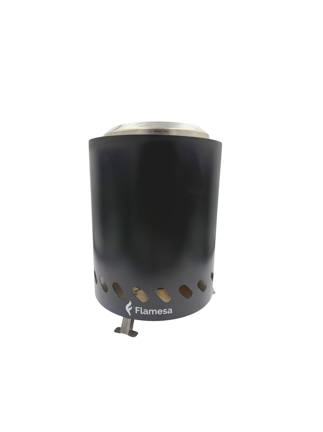 Flamesa® Vulcan – Black Smokeless Tabletop (Pellet) Fire Pit for Outdoor Use