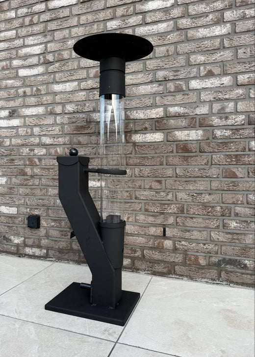 Flamesa Inferno Compact – Small Outdoor Pellet Stove for Balcony